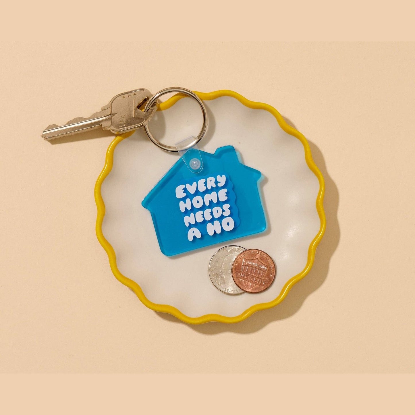 Every Home Needs a Ho PVC Keychain - Bag Charm