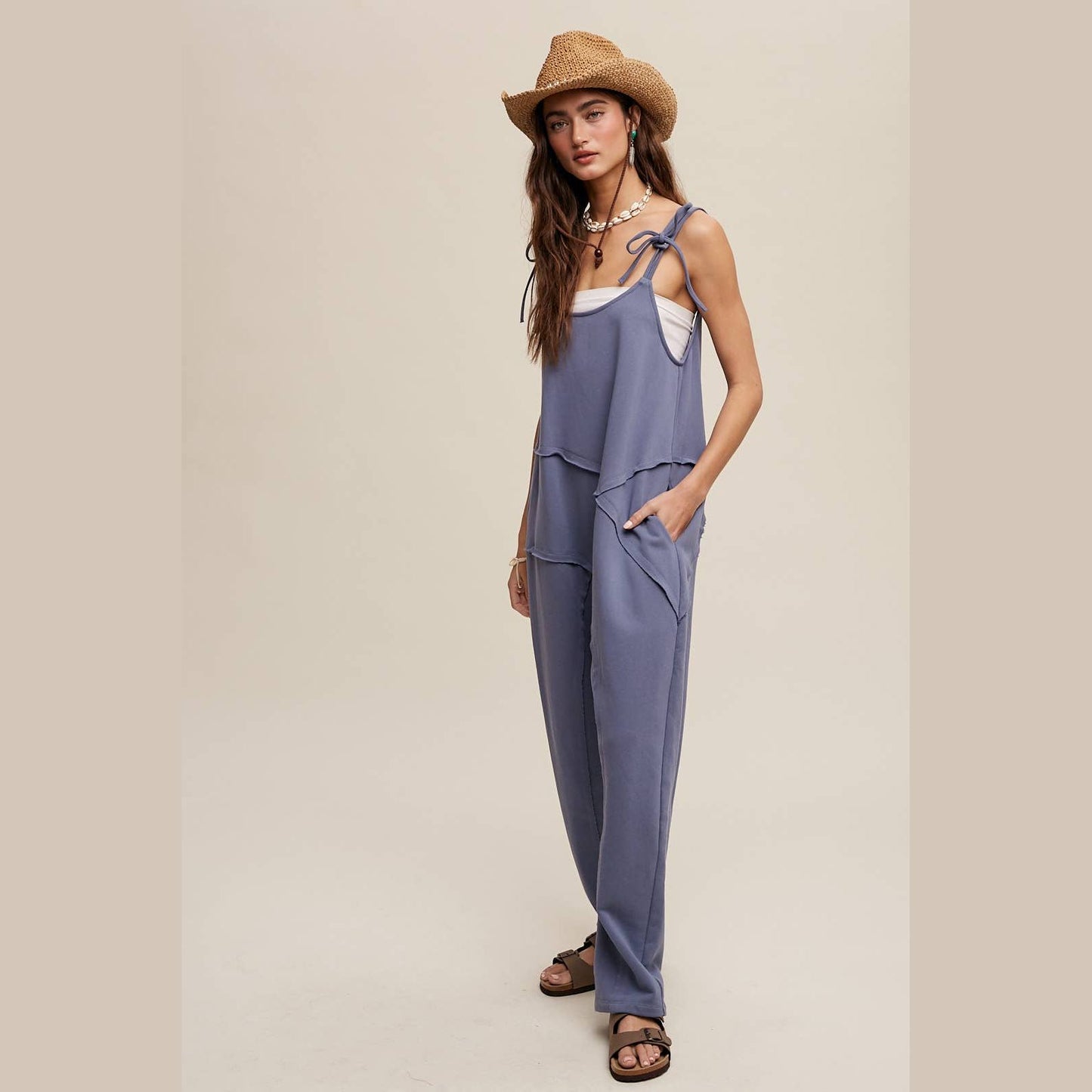 Asymmetrical Layered Jumpsuit