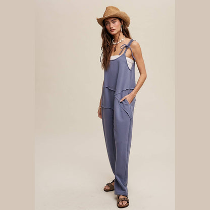 Asymmetrical Layered Jumpsuit
