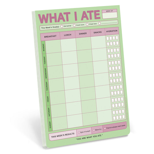 What I Ate Pad (Pastel Version)