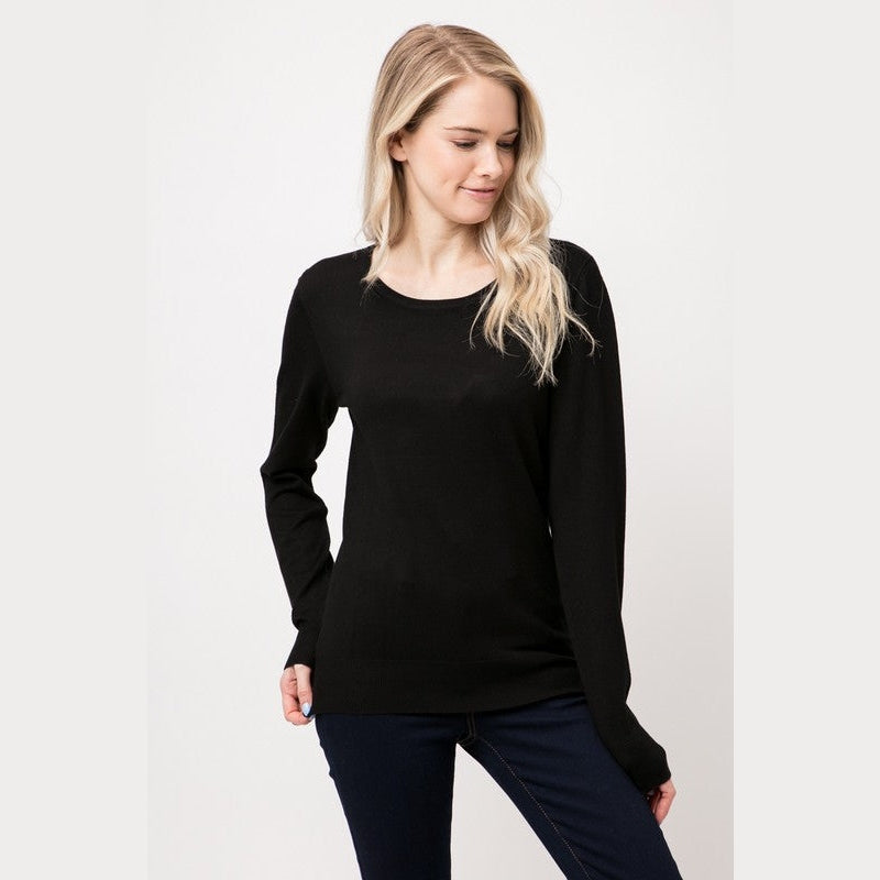 Cielo Simplicity Crew Neck Pull Over