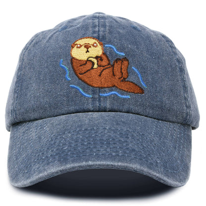 DALIX Otter Cap Animal Dad Hat Embroidered Nature - The Feral Market