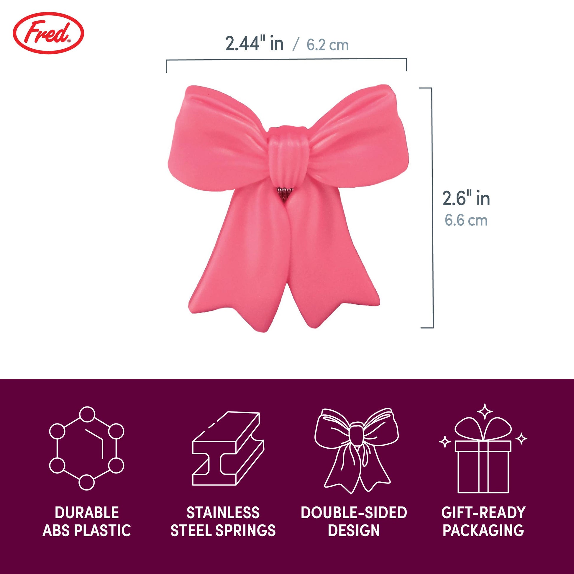 COQUETTE CLIPS -  Bow Bag Clips - Set of 4 - The Feral Market