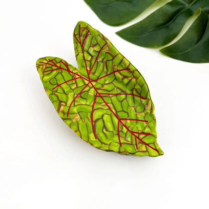 Lotus Leaf Hair Claw Clip, Elegant Acetate Leaf Hair Clip - The Feral Market