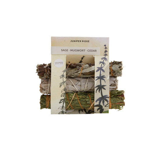 Natural Incense - Sage | Mugwort | Cedar | Gift Set - The Feral Market