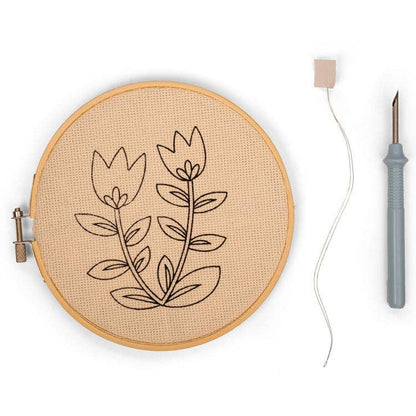 Tulips Punch Needle Kit