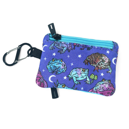 Grumpy Toads Clip Wallet