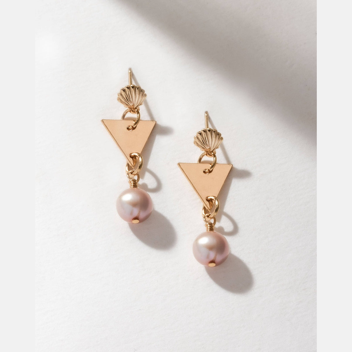 Thingamabob Treasures Pearl Post Earrings - The Feral Market