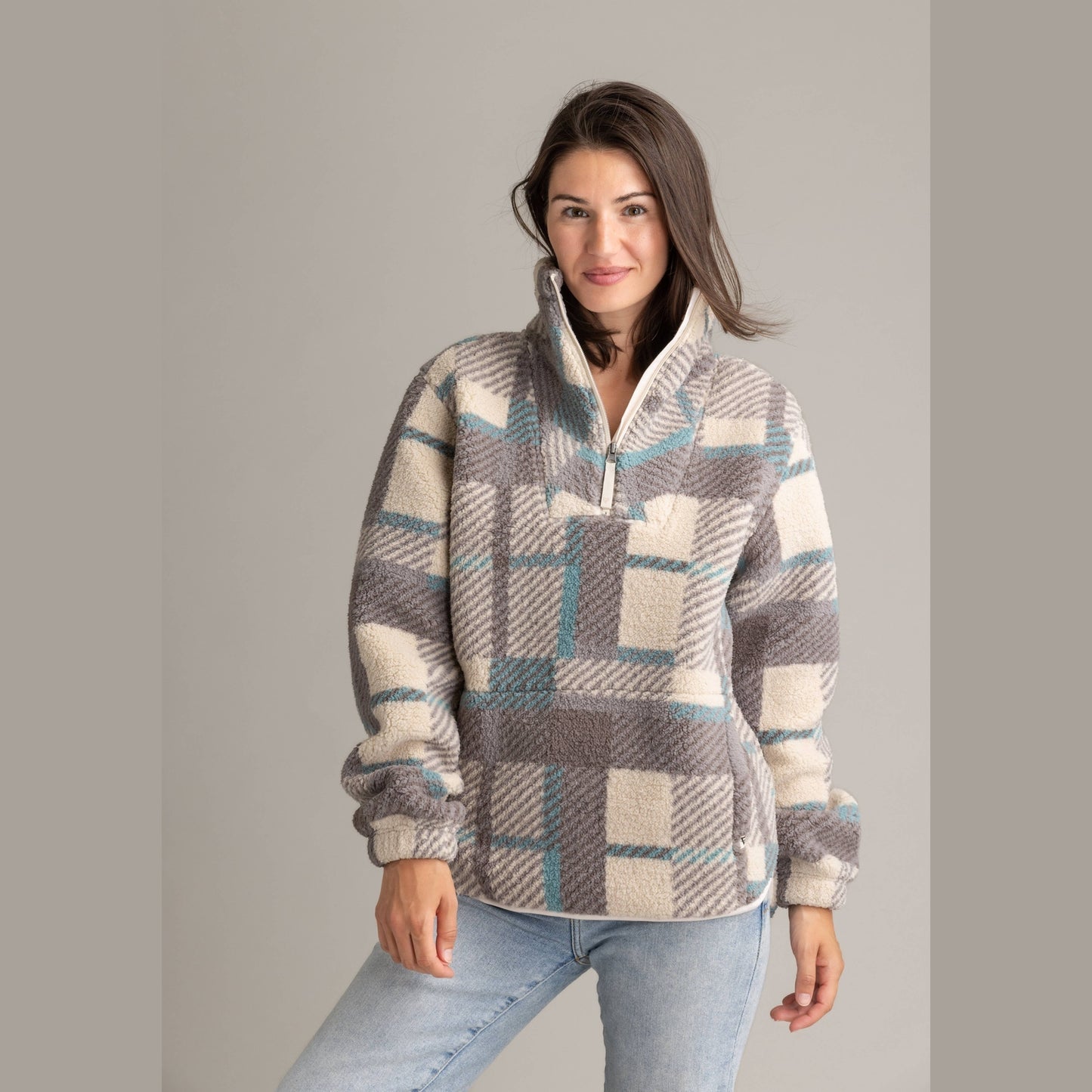 Women's Ainsley Plush Sherpa Pullover
