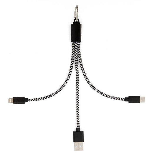 3-in-1 Charging Keyring