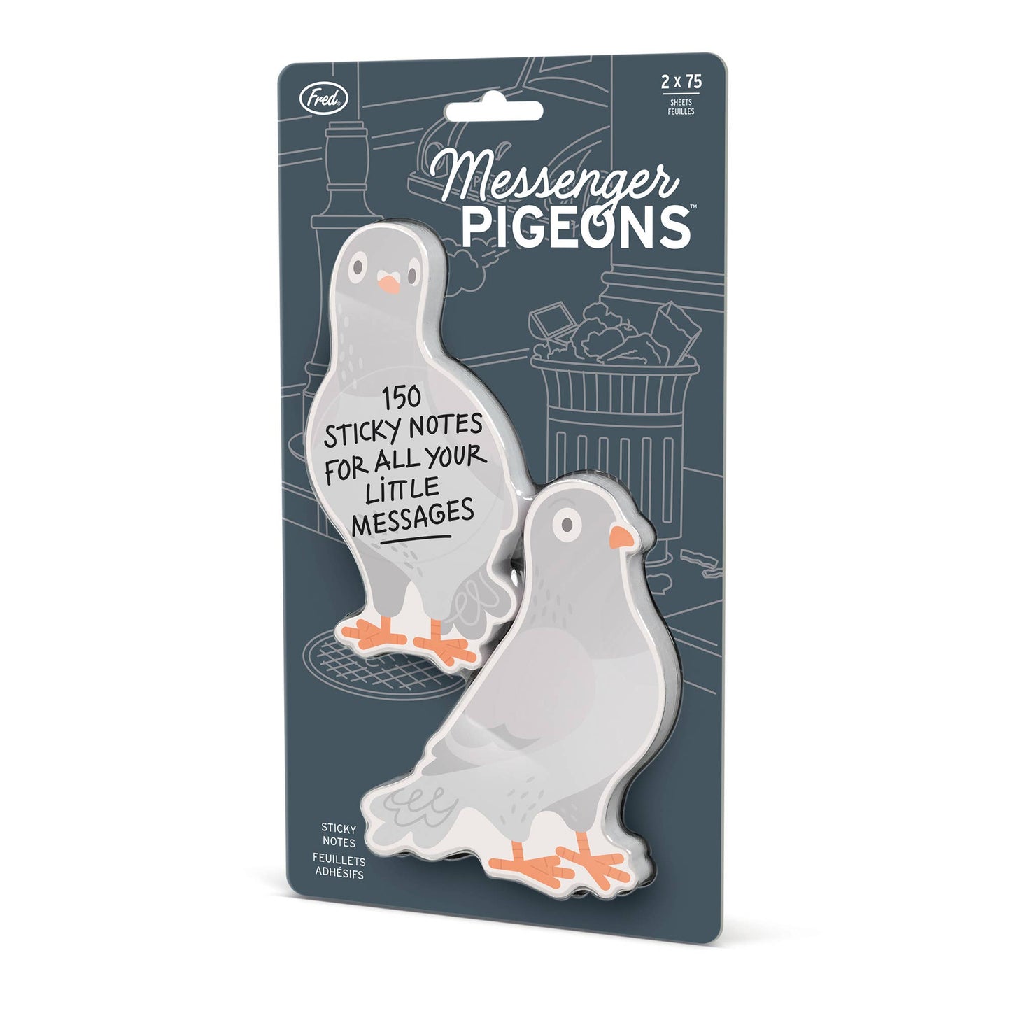 MESSENGER PIGEONS Sticky Notes