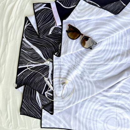 Sand Resistant Beach Towels - Double Sided Beach Towels