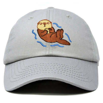 DALIX Otter Cap Animal Dad Hat Embroidered Nature - The Feral Market