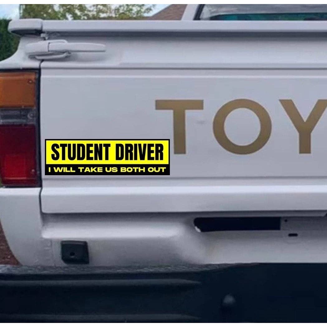Student Driver I Will Take Us Both Out - The Feral Market