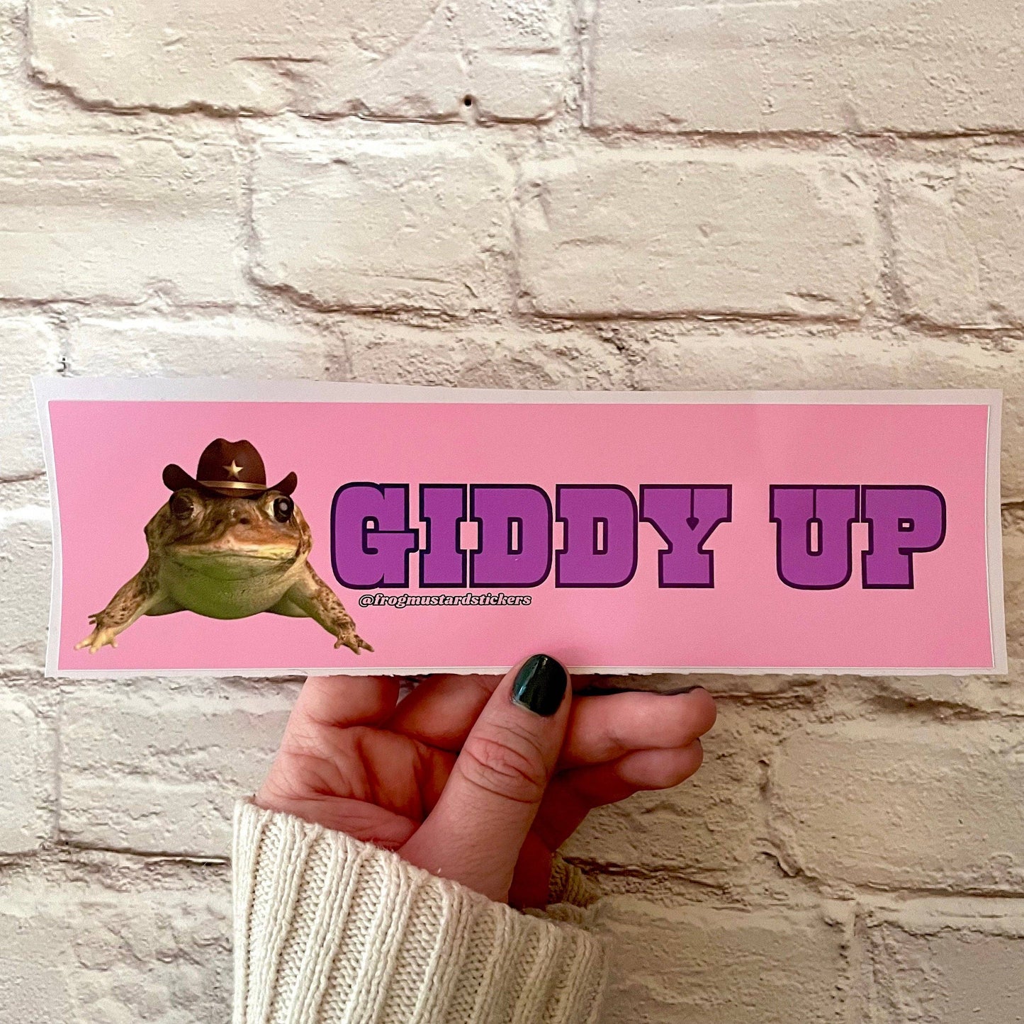 Giddy Up Cowboy Frog - The Feral Market