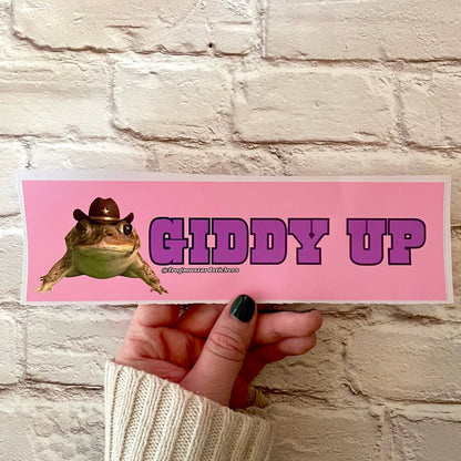 Giddy Up Cowboy Frog - The Feral Market
