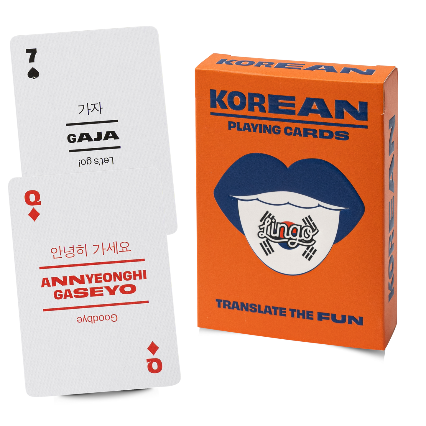 Korean Lingo Playing Cards