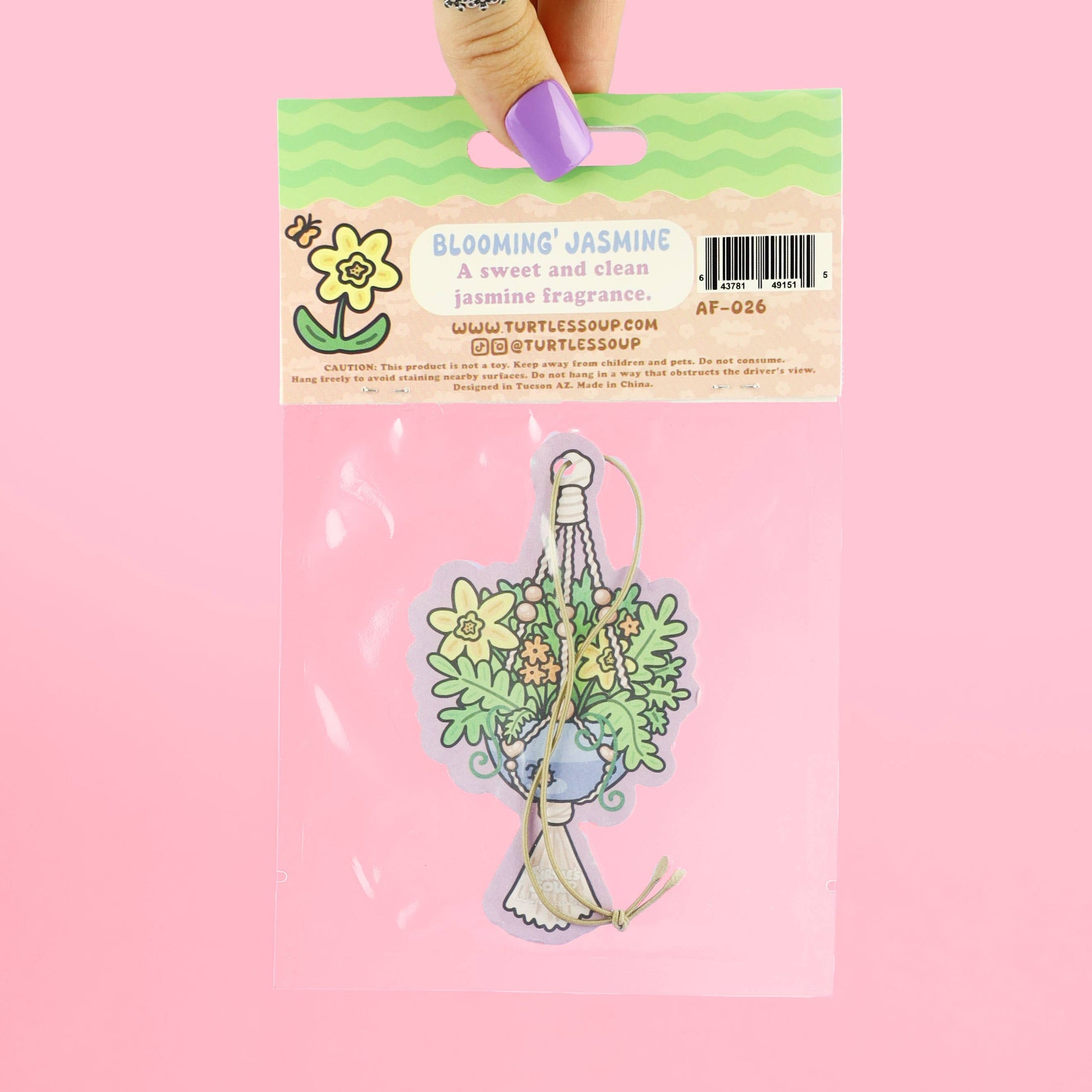 Macrame Planter, Plants, Car Decor, Cute, Air Freshener - The Feral Market
