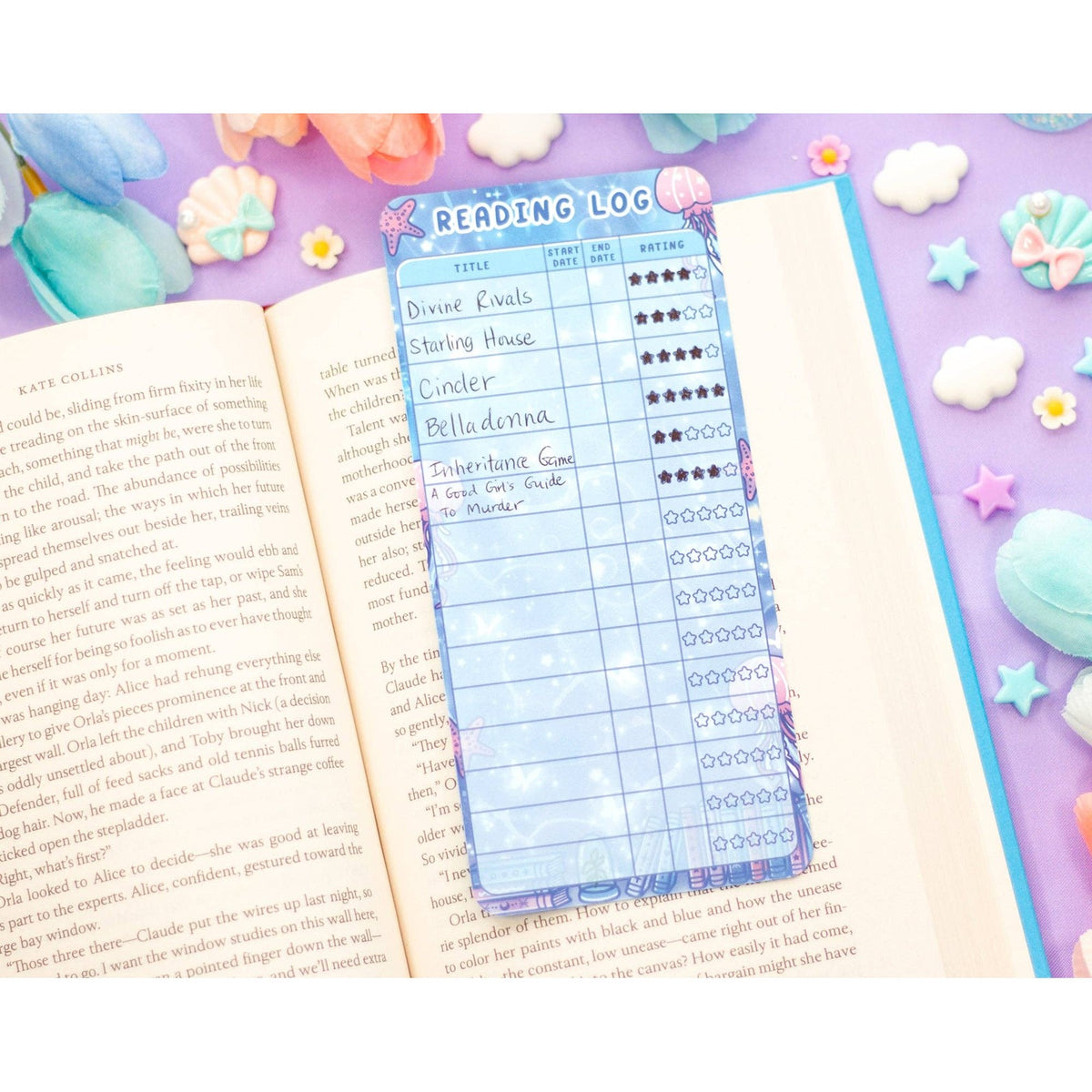 Reading Room Reading Log Bookmark