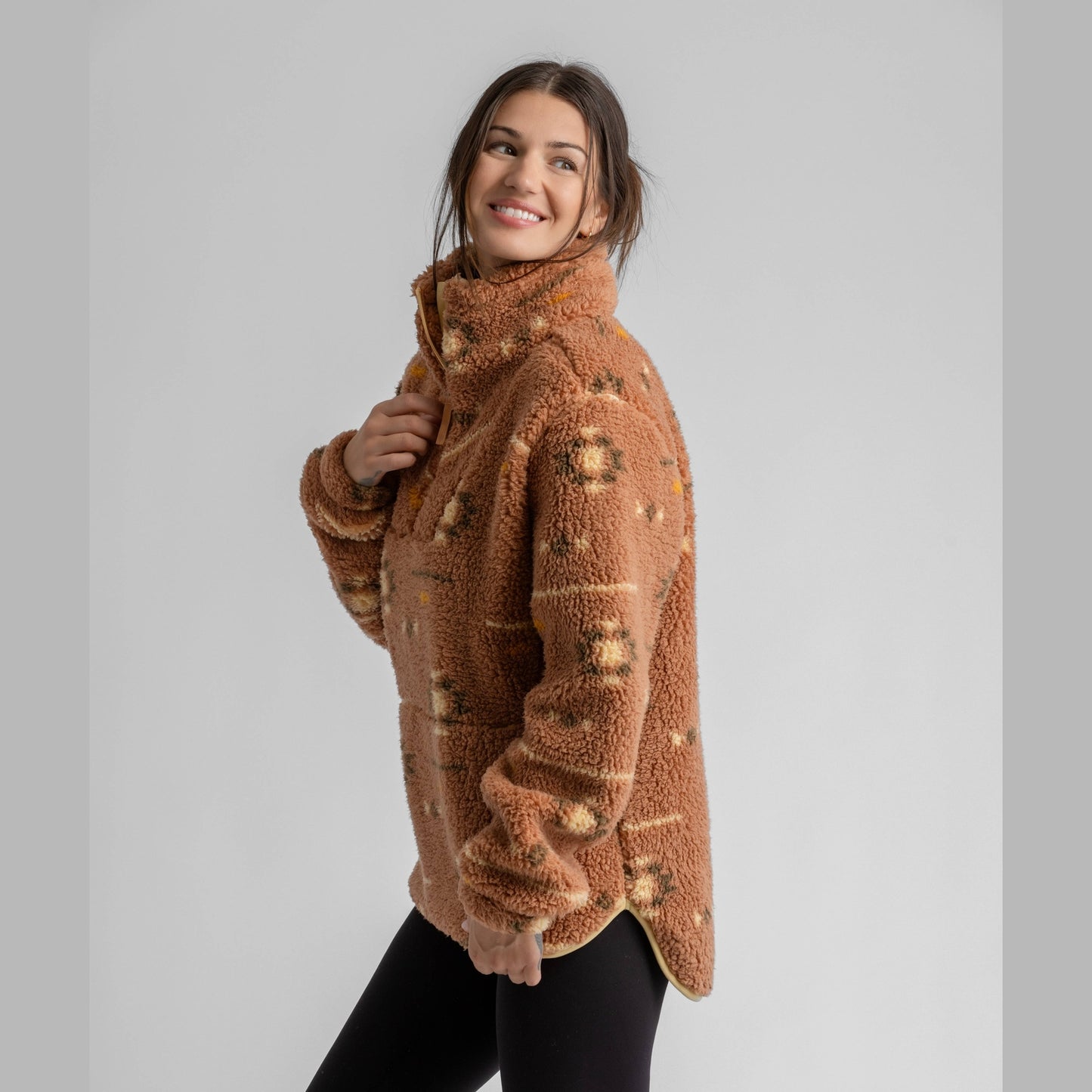Women's Ainsley Plush Sherpa Pullover