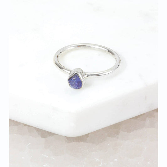 Sterling Silver Shine On Tanzanite Ring- Size's 5-9 - The Feral Market