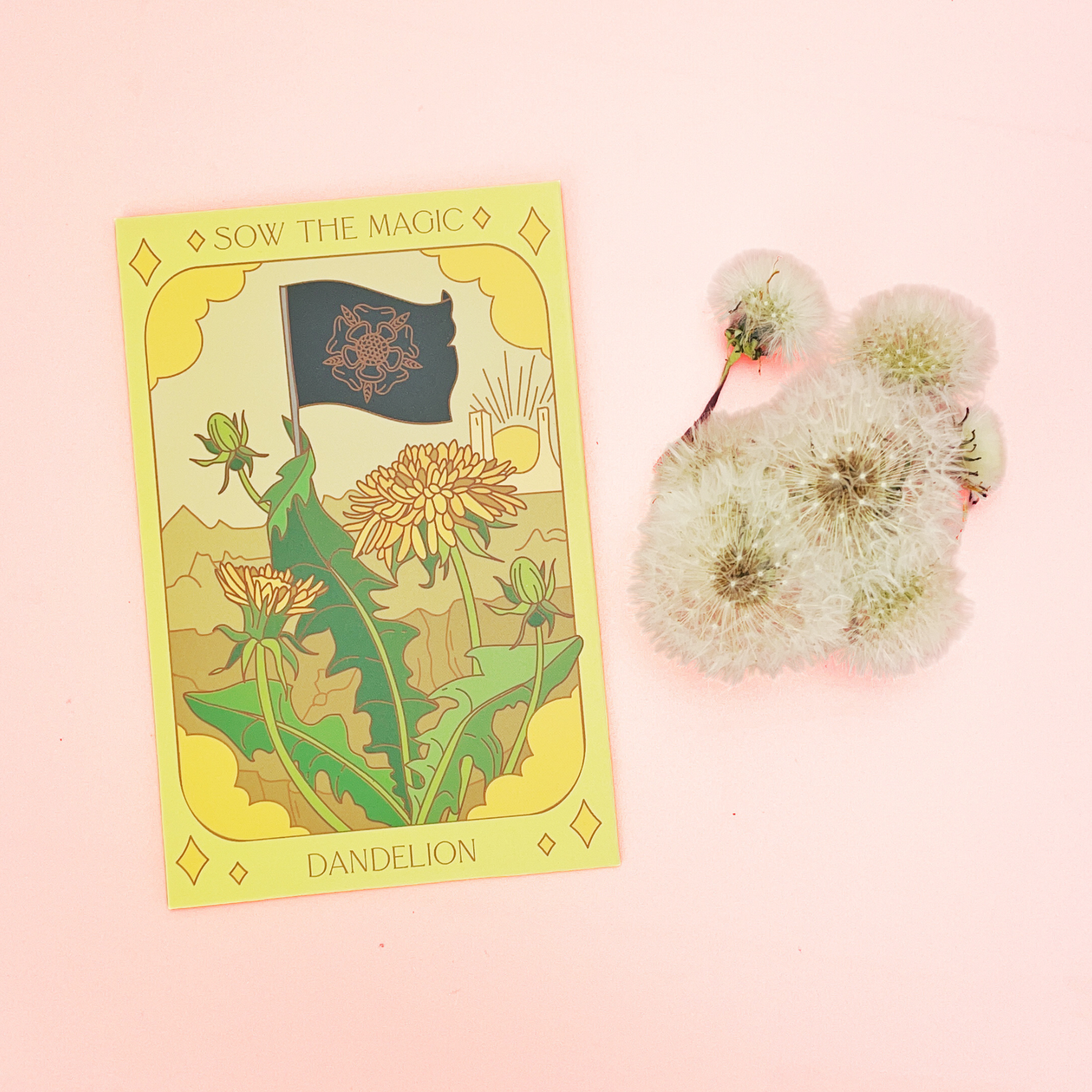 Dandelion Tarot Seed Packet