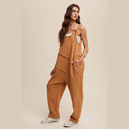 Asymmetrical Layered Jumpsuit
