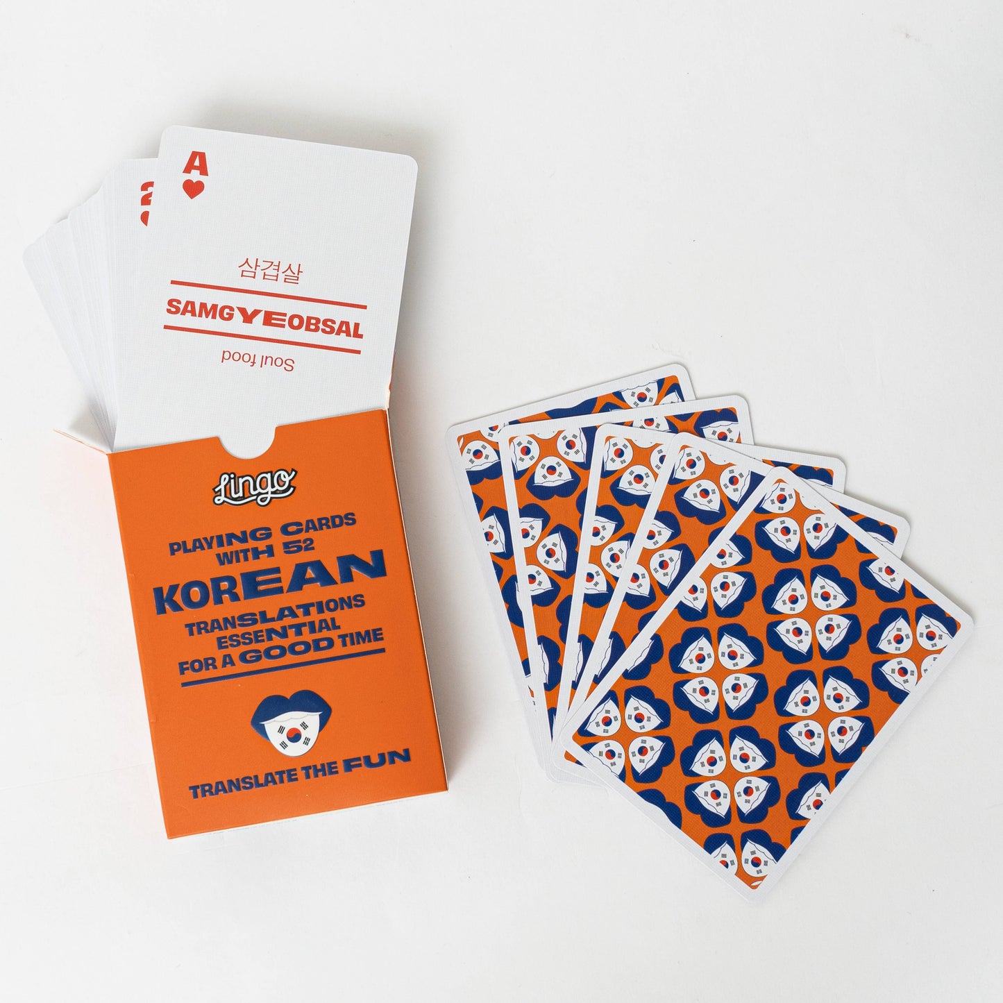 Korean Lingo Playing Cards