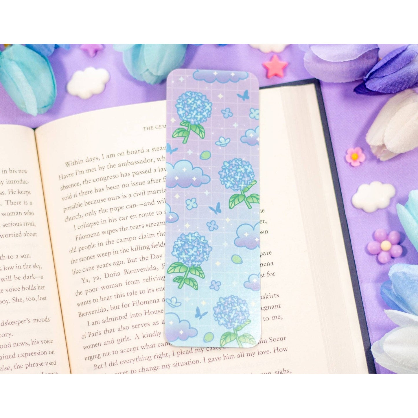 Hydrangea Dreams Bookmark