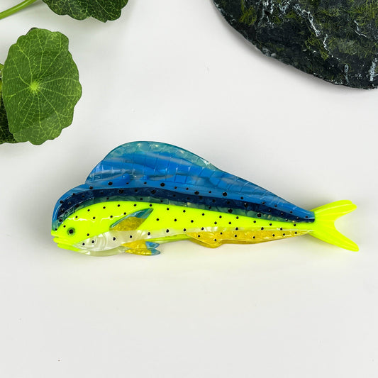 Mahi-Mahi Hair Claw,Ocean Series Hair Clip