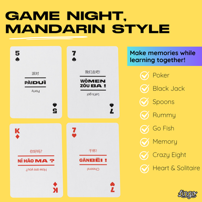 Mandarin Travel Playing Cards