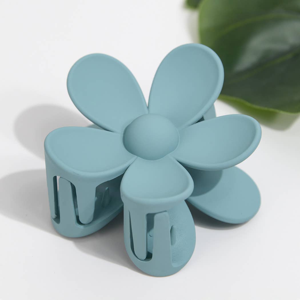 2.75''Medium Solid Color Matte Daisy Claw Clip