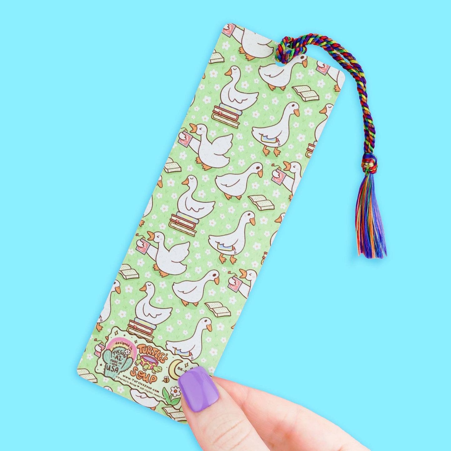 Silly Goose, Reads, Bookish, Cute, Bookmark with Tassel
