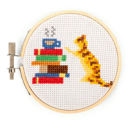 Cat Mini Cross Stitch Embroidery