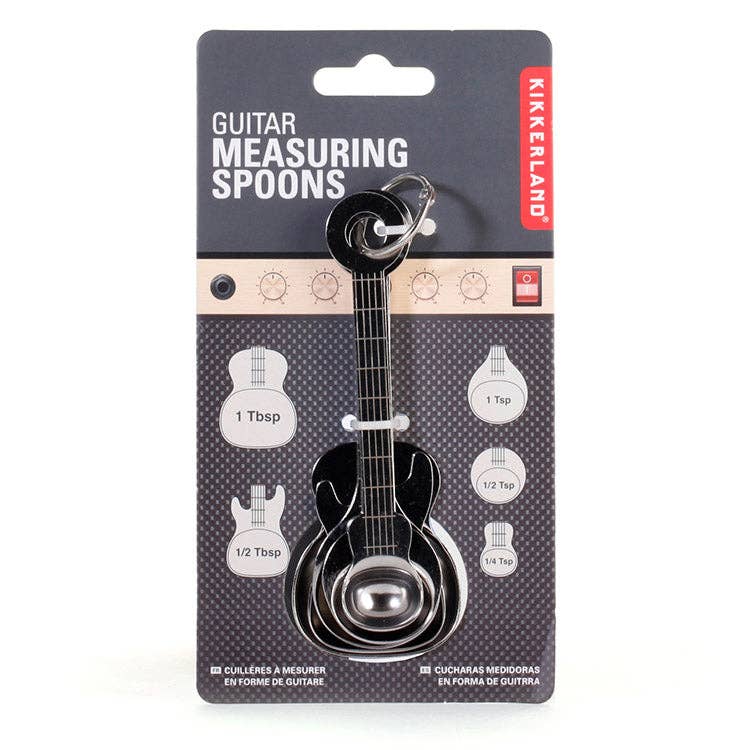 Guitar Measuring Spoons - The Feral Market