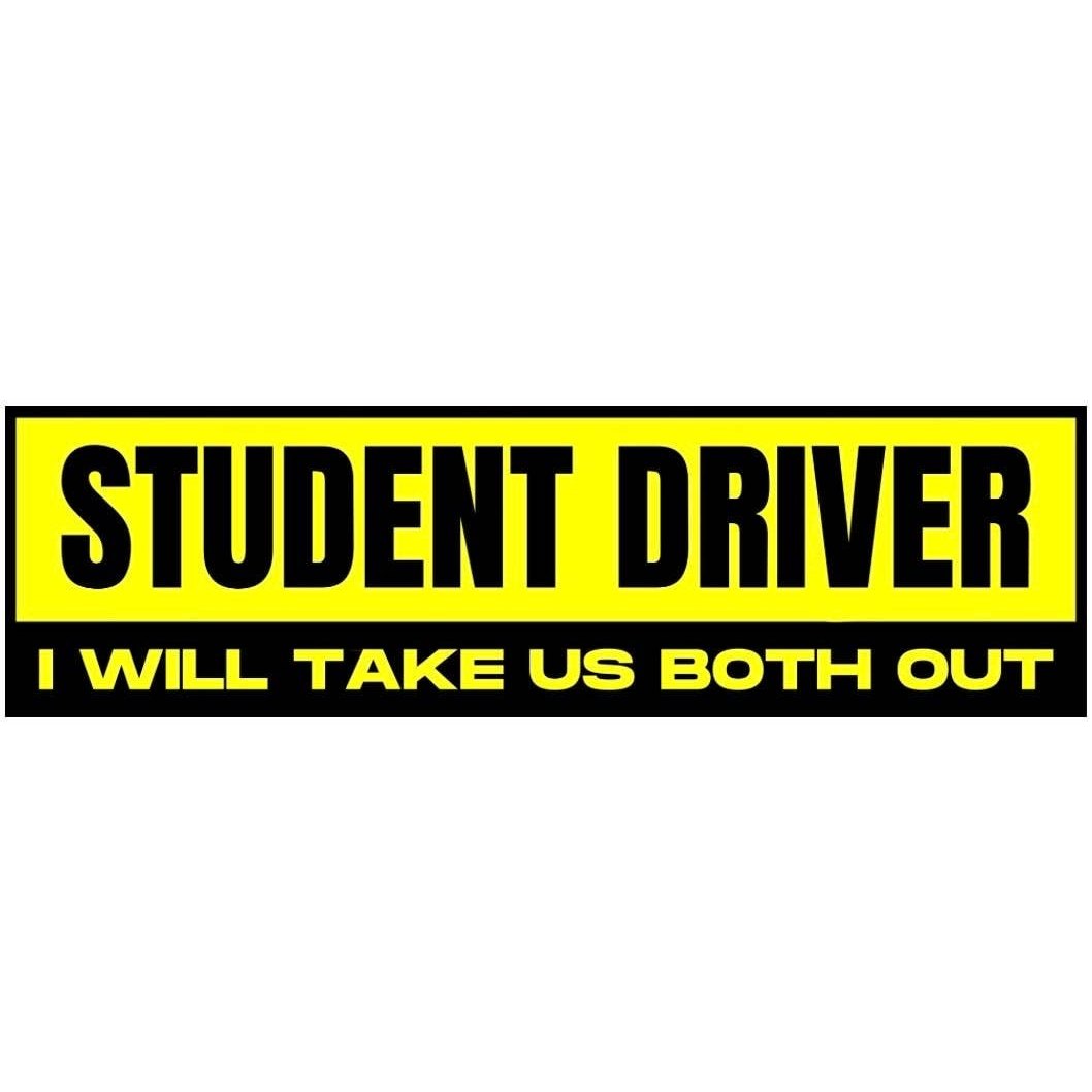 Student Driver I Will Take Us Both Out - The Feral Market