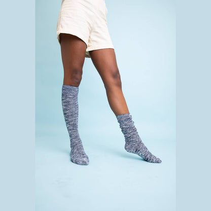 Cozy Speckle Knit Boot Socks