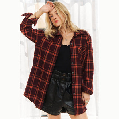 Cozy Plaid Flannel Shirt