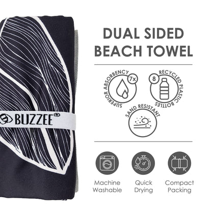Sand Resistant Beach Towels - Double Sided Beach Towels