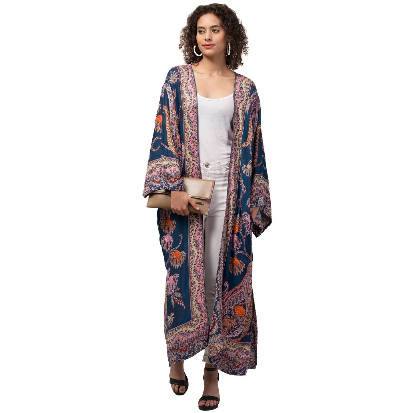 Indigo Deep Kimono Jacket