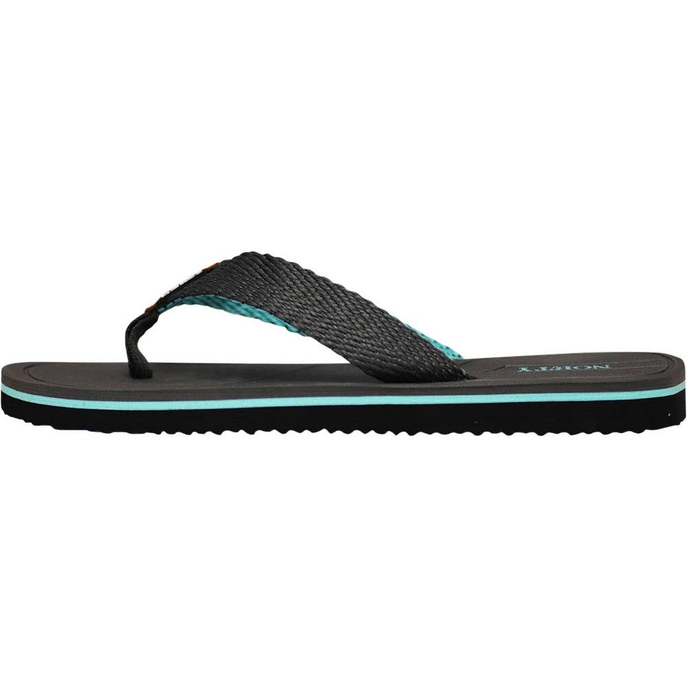 NORTY Big Kids 4-8 Grey/Turquoise Sandal 11115BK Prepack