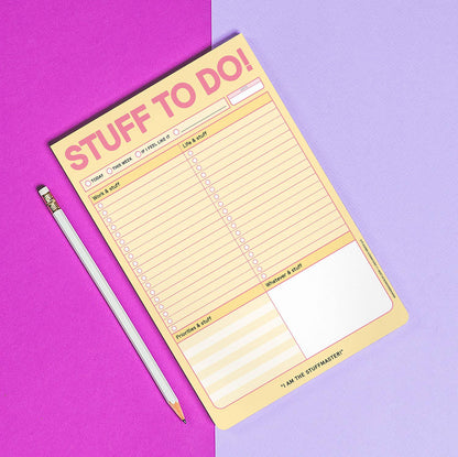 Stuff To Do Big & Sticky Notepads