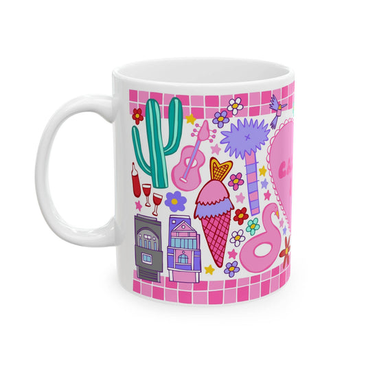California I Love You - *GIRLY* Coffee Mug (11oz)