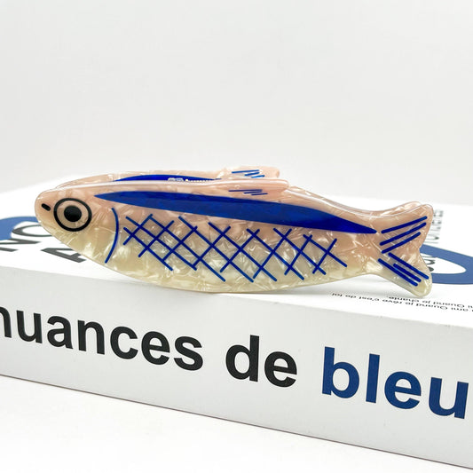 Sardine-Shaped Hair Claw Clip, Ocean Style Hair Clip - The Feral Market