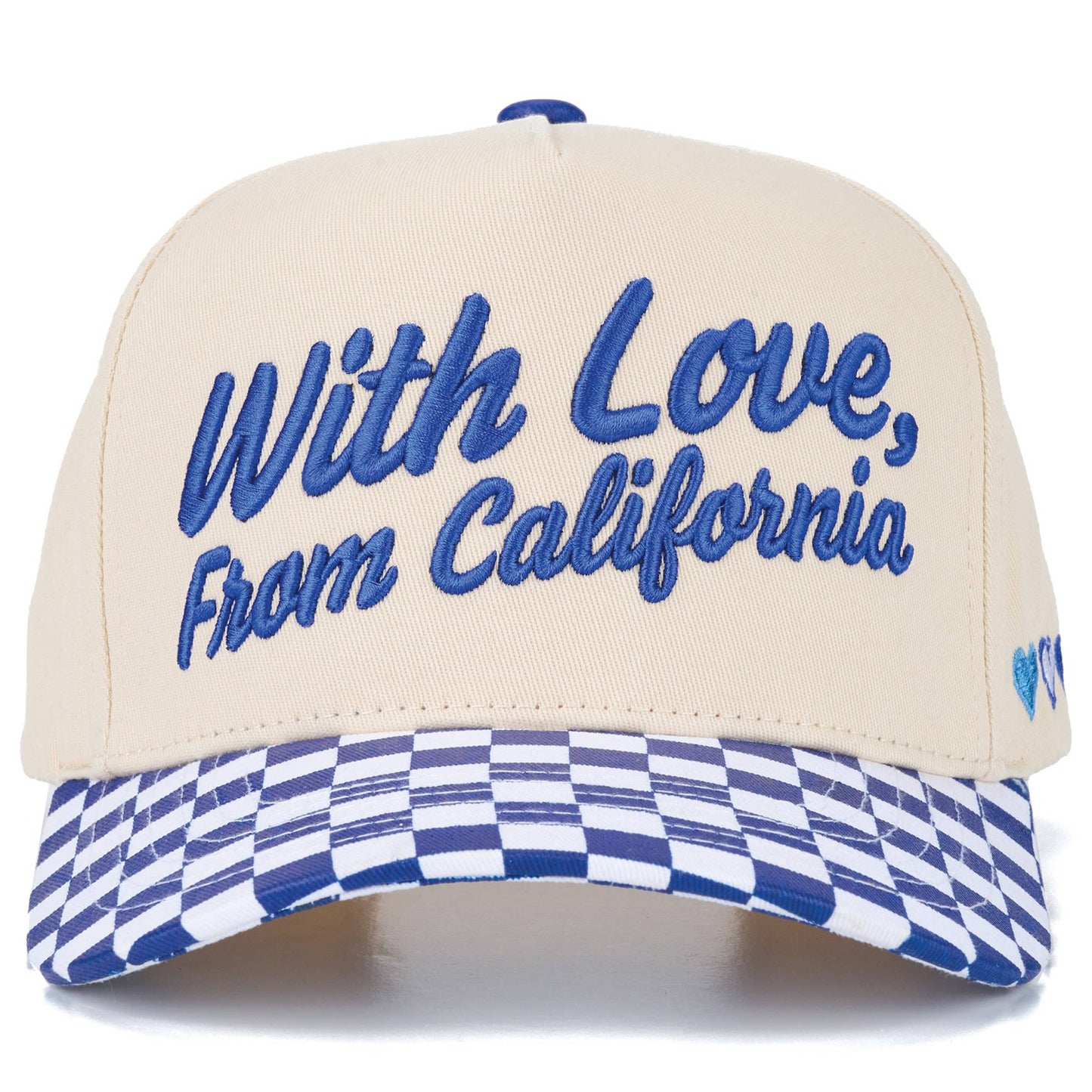 C.C WITH LOVE FROM 'State' Letter on Two Tone Trucker Hat