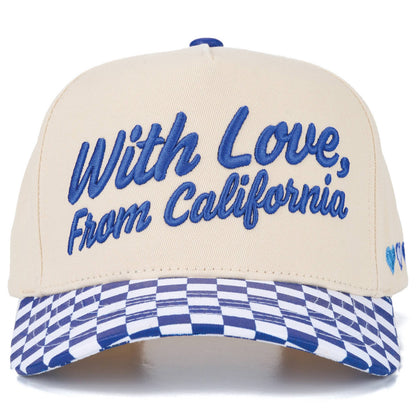 C.C WITH LOVE FROM 'State' Letter on Two Tone Trucker Hat