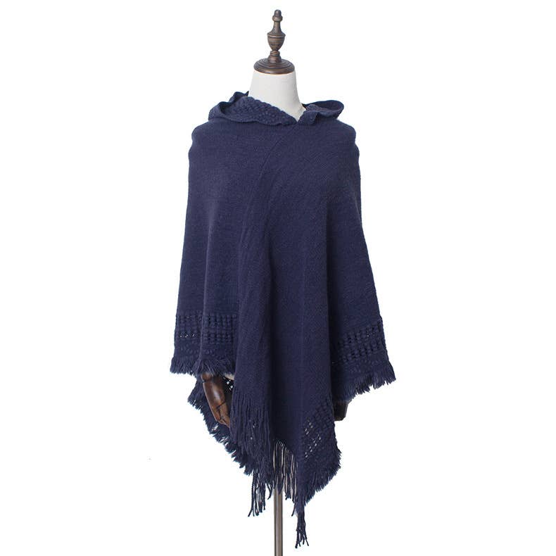Hooded Riding Poncho