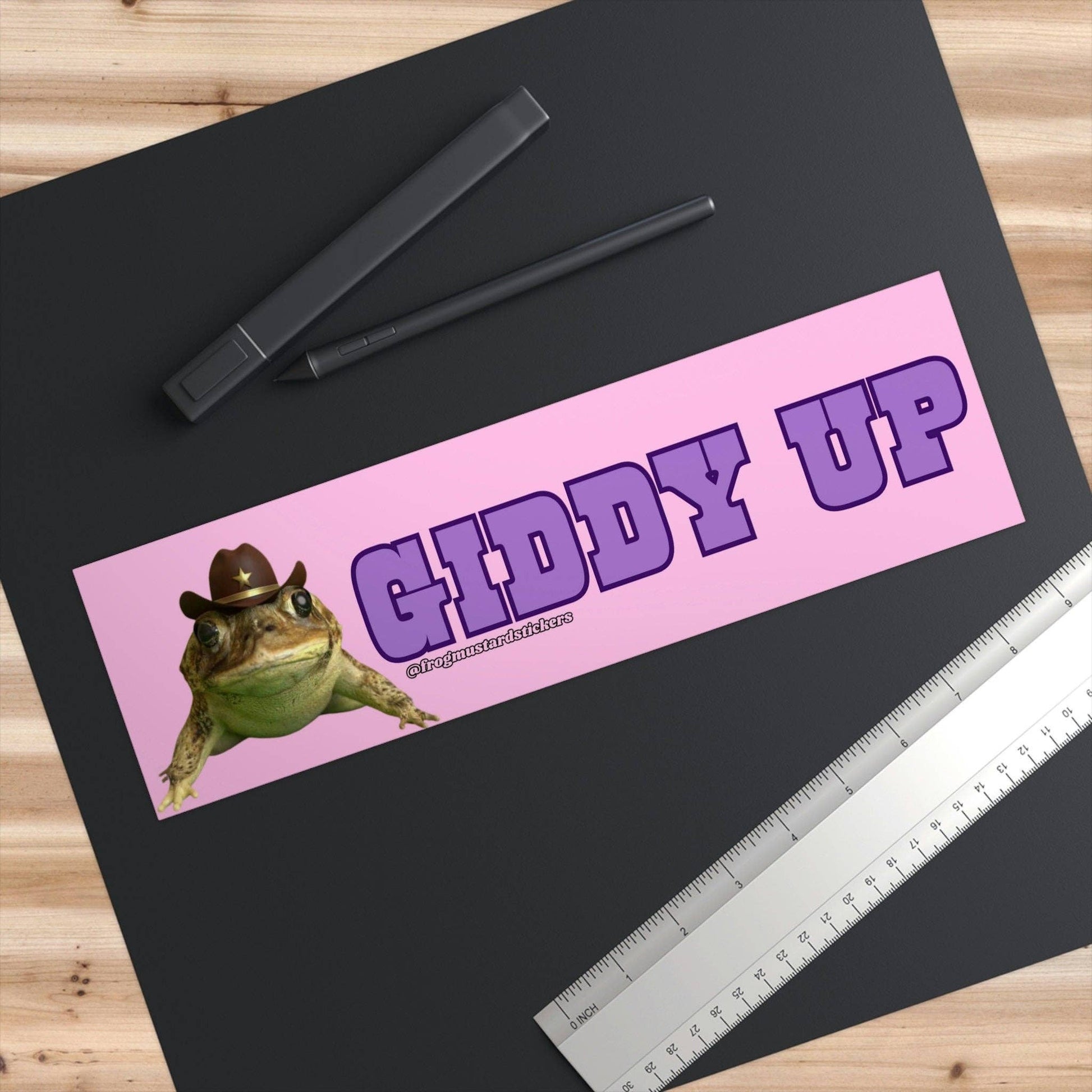 Giddy Up Cowboy Frog - The Feral Market