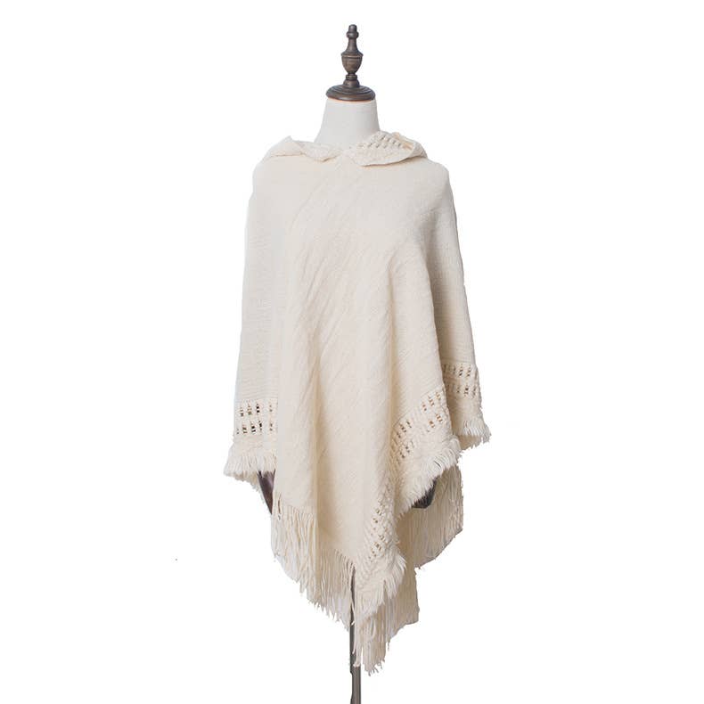 Hooded Riding Poncho