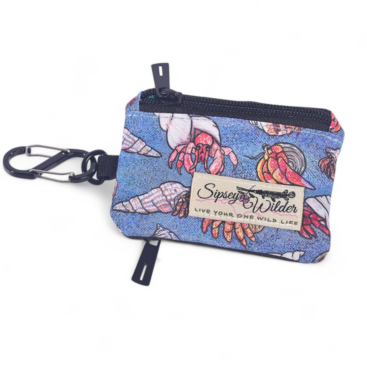 Hermit Crabs Clip Wallet - The Feral Market